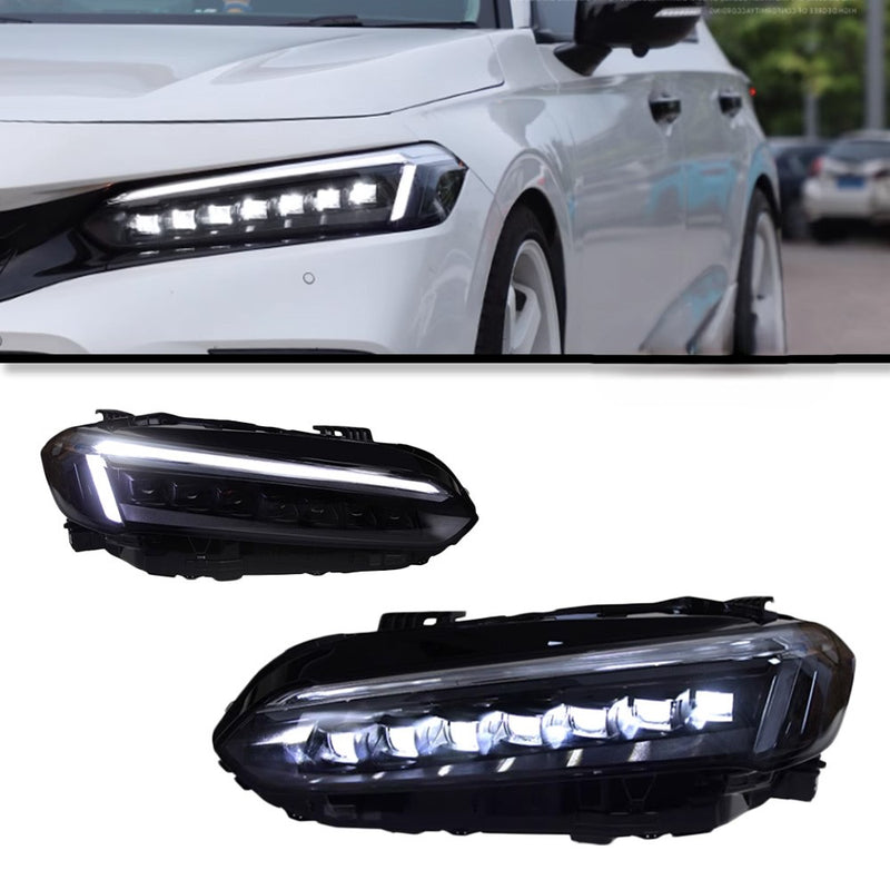 Load image into Gallery viewer, JDS Bone Sequential Headlights [Civic Sedan 2022+]
