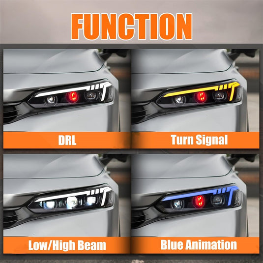 JDS Evil Eye Sequential Headlights [Civic Sedan 2022+]