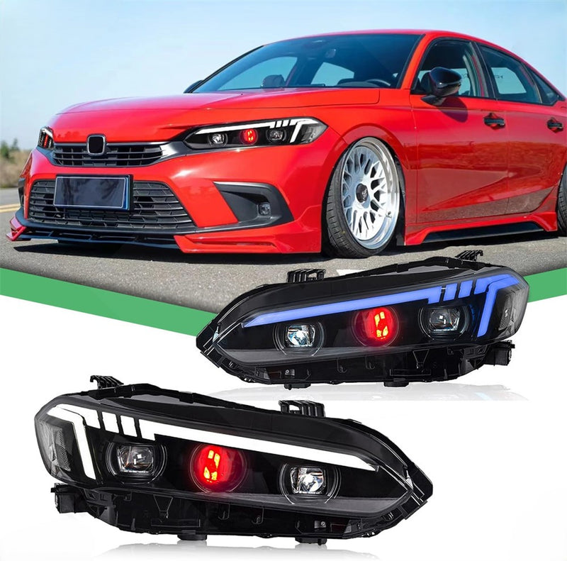 Load image into Gallery viewer, JDS Evil Eye Sequential Headlights [Civic Sedan 2022+]
