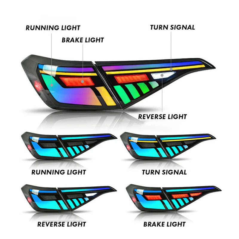 Load image into Gallery viewer, JDS RGB Phoenix Sequential Taillights [Civic Sedan 2022+]
