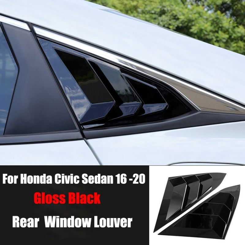 Load image into Gallery viewer, JDS Rear Window Louvers [Civic 10th Gen]
